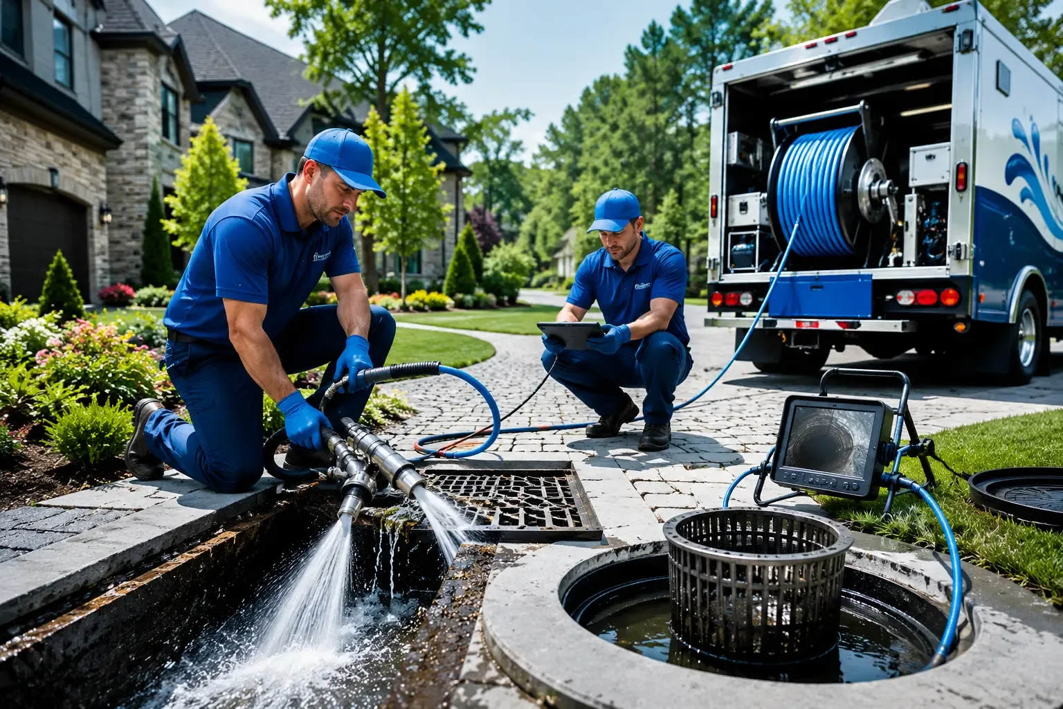 Local outdoor drain cleaning professionals in La Habra, CA