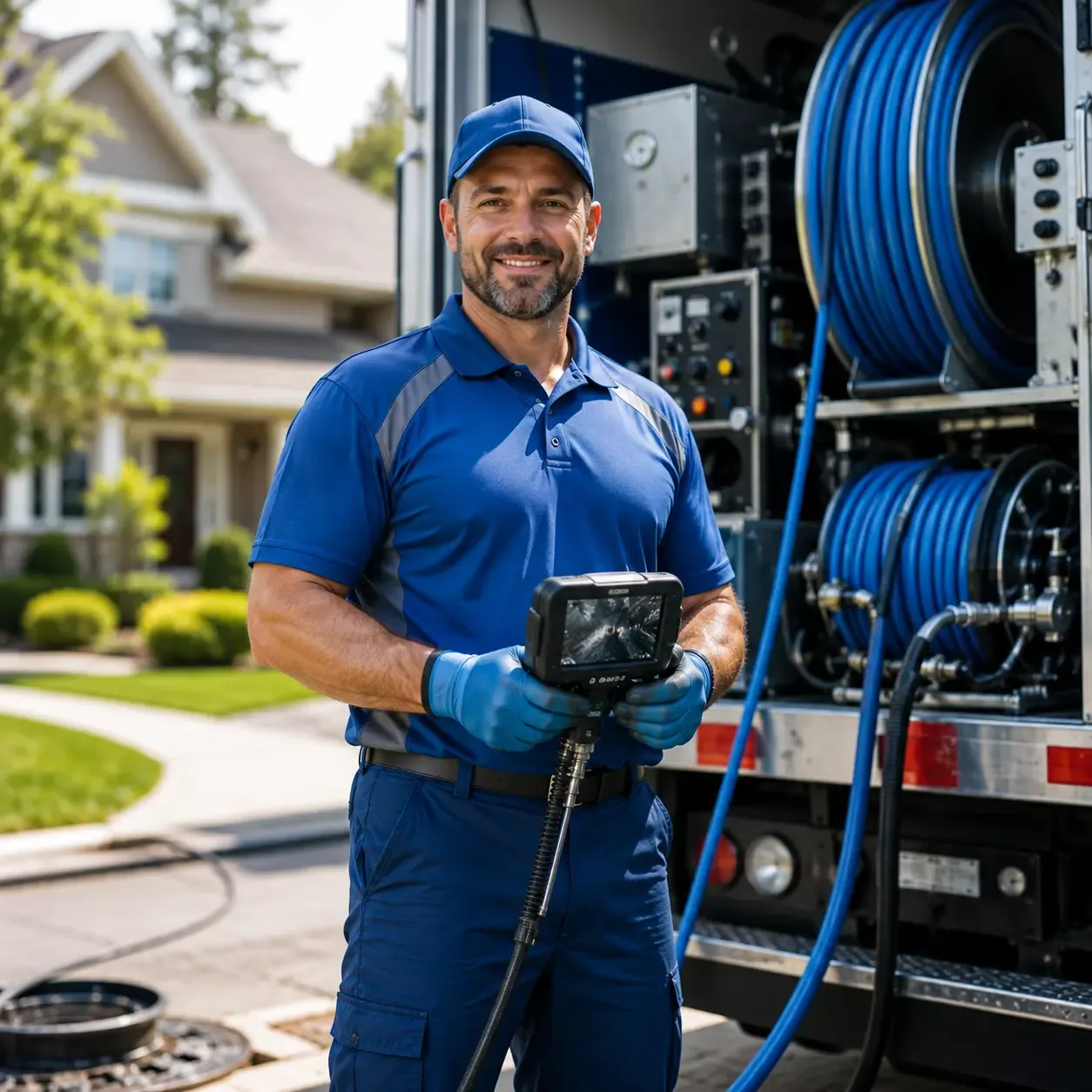 Local outdoor drain cleaning specialists in La Habra, CA